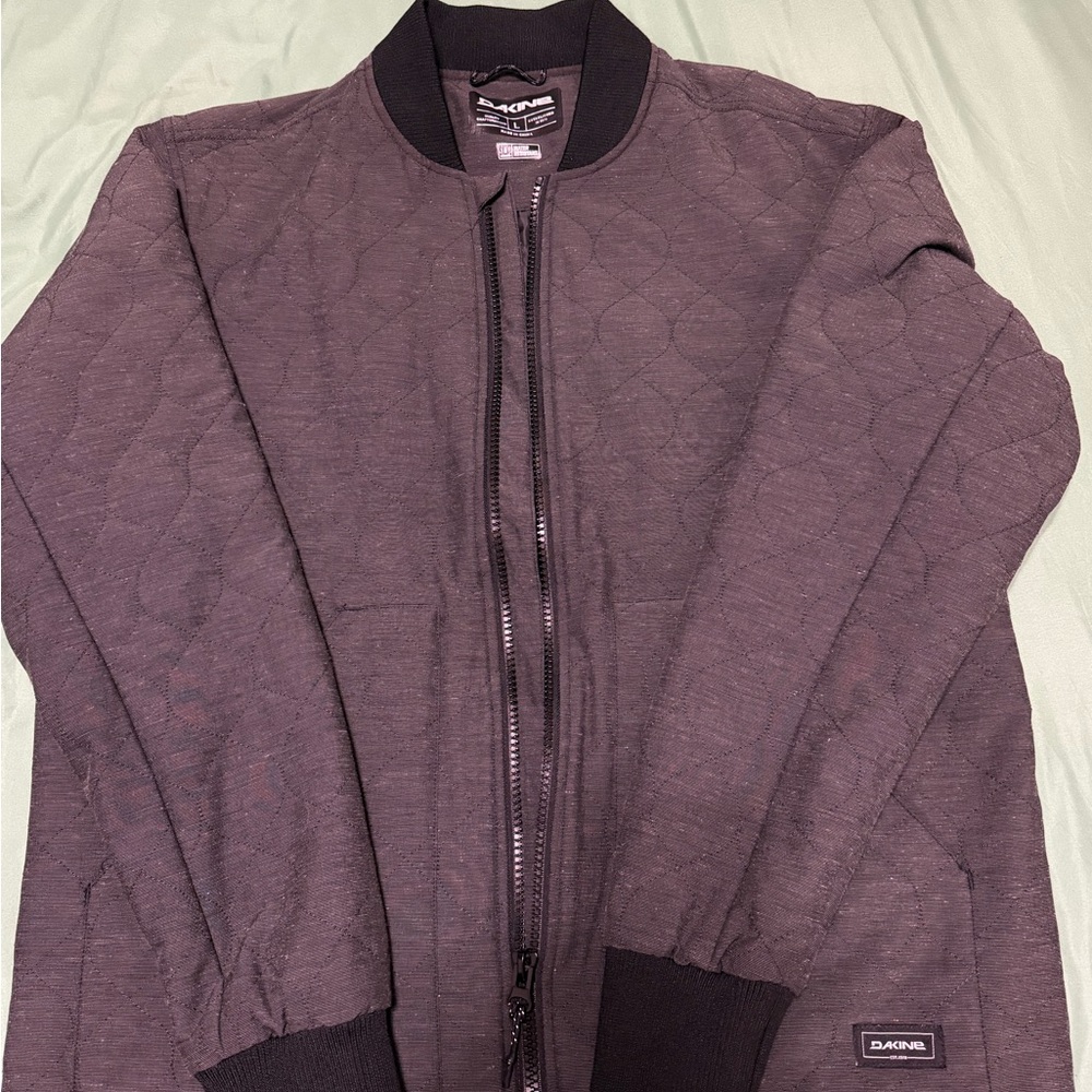 Dakine Men's Quilted Bomber Jacket - Dark Gray